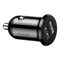 Baseus Grain Pro nabíječka do auta 2x USB 4,8 A černá (CCALLP-01)