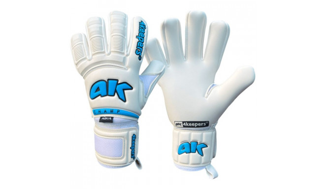 4keepers Champ Aqua VI NC M S906393 goalkeeper gloves (8,5)