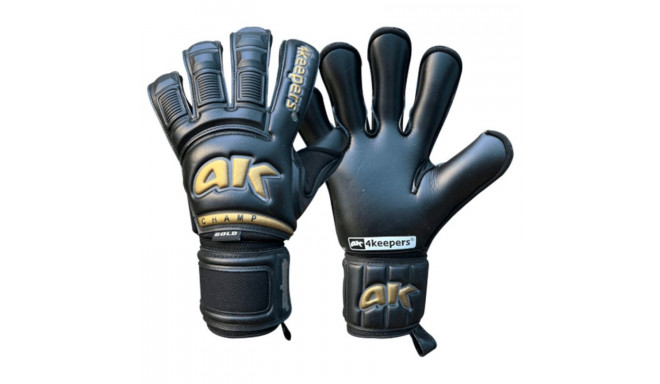 4keepers Champ Gold Black VI RF2G Jr goalkeeper gloves S906497 (7)