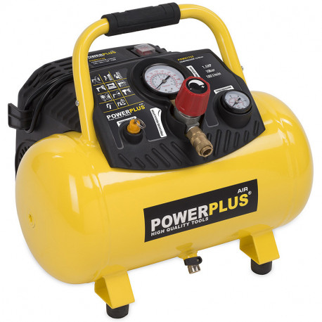 Kompressor 1100W, 12L, 1,5HP, ilma õlita Powerplus X