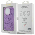 Original faceplate case GUESS GUHCP15LP4EPMU for iPhone 15 PRO (Quilted 4G Classic / light purple) Original faceplate case GUESS GUHCP15LP4EPMU for iPhone 15 PRO (Quilted 4G Classic / light purple)