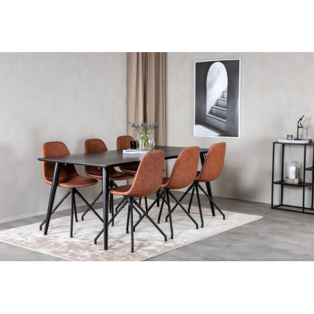 Söögitoa komplekt Dipp&Polar 6 tooli