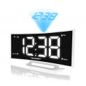 Blaupunkt CRP7WH radio Clock Black, White