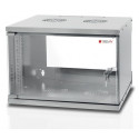 Techly Wall Rack Cabinet 19" 9U prof. 320 Grey Assembled