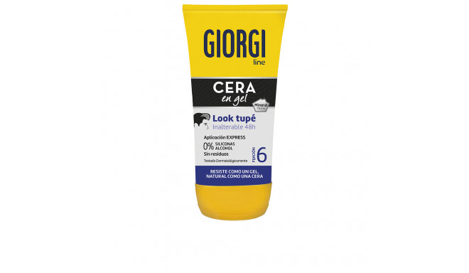 GIORGI LINE FIJACIÓN Y TEXTURA cera gel look tupe 145 ml