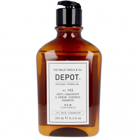 DEPOT HAIR CLEASING šampoon Nº102 kõõmavastane ja rasukontrolliga 250ml