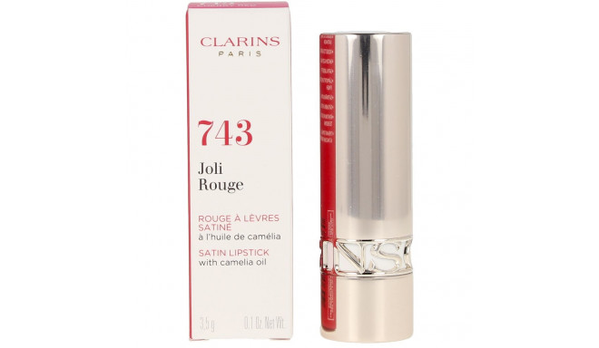 CLARINS JOLI ROUGE #743-cherry red 3.5 gr
