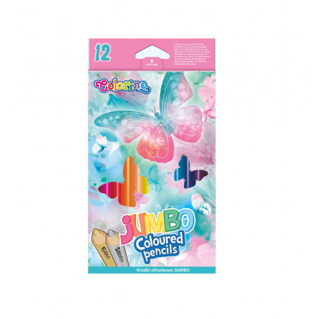 Värvipliiatsid Colorino Jumbo, 12tk
