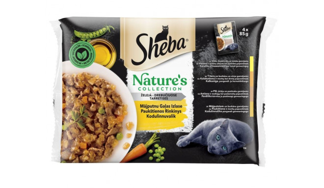 Sheba 4-pakk 85g Natures poultry