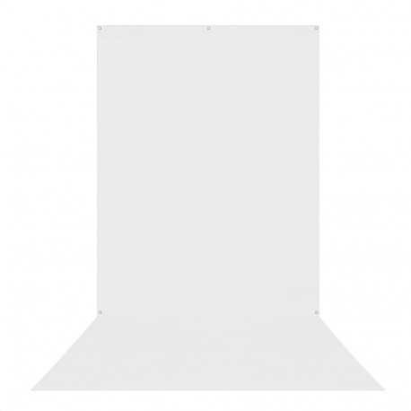 Westcott X Drop Wrinkle Resistant Backdrop High Key White Sweep (5' x 12')