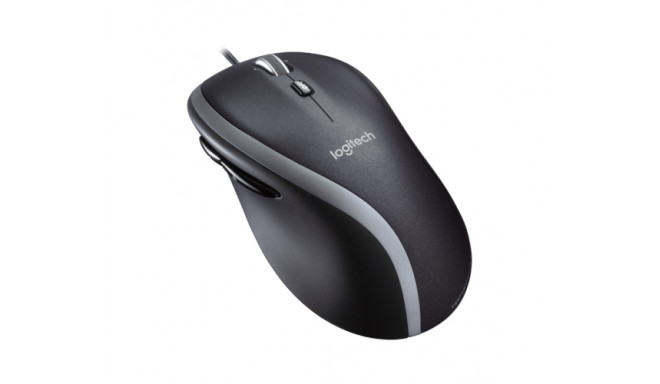 Logitech M500 Advanced Wired Mouse, USB Type-A, Optical, 4000 DPI, Black