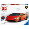 Puzzles 108 elements 3D Lamborghini Huracan Evo Arancio vehicles