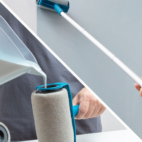 Komplekt korduvtäidetavaid, Tilkumiskindlaid Värvirulle Roll'n'paint InnovaGoods 5  Tükid, osad