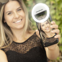 Uzlādējama selfija gredzena gaisma Instahoop InnovaGoods