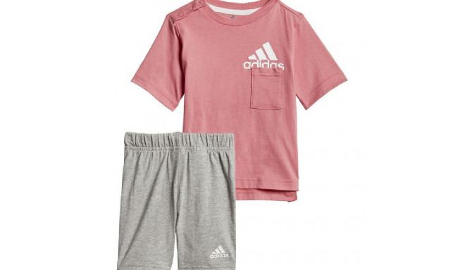 Children's Sports Outfit Adidas Badge of Sport Summer Coral - 3-4 Years