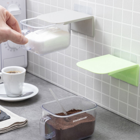 Removable Adhesive Kitchen Containers Handstore InnovaGoods 2 Units
