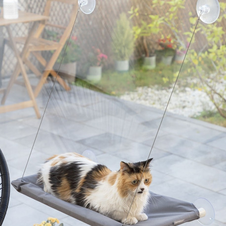 Hanging Cat Hammock Catlax InnovaGoods