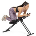 Folding Abdominal Machine with Exercise Guide Plawer InnovaGoods