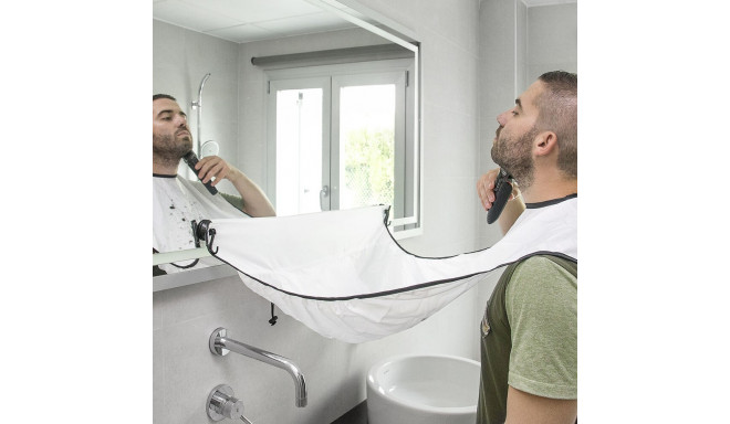 Beard-Trimming Bib with Suction Cups Bibdy InnovaGoods