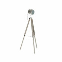 Floor Lamp DKD Home Decor Metal Wood Silver Light brown Tripod (66 x 66 x 142 cm)