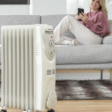Oil-filled Radiator Oinine InnovaGoods 2000 W (9 chamber)