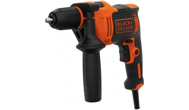 Drill and accessories set Black & Decker BEH710K-QS 230 V 710 W