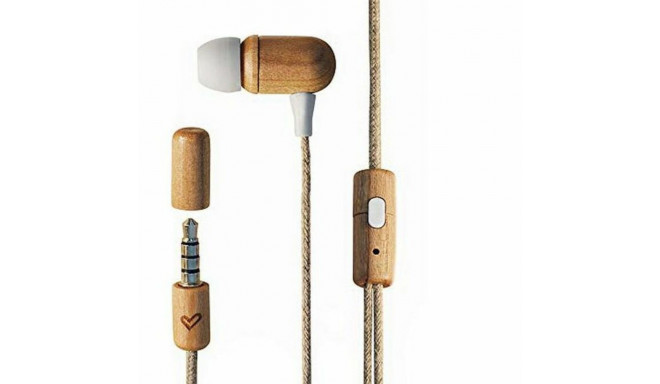 Kõrvaklapid Mikrofoniga Energy Sistem Eco Wood - Helepruun