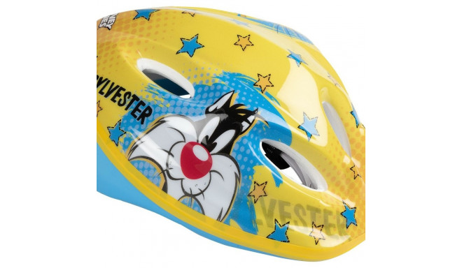 Bērnu Riteņbraukšanas Ķivere Looney Tunes CZ10954 M Dzeltens