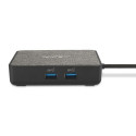 USB-jaotur Kensington Replicador de puertos portátil USB4 MD120U4 Must