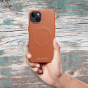 Roar Leather Mag Case - for iPhone 14 Brown