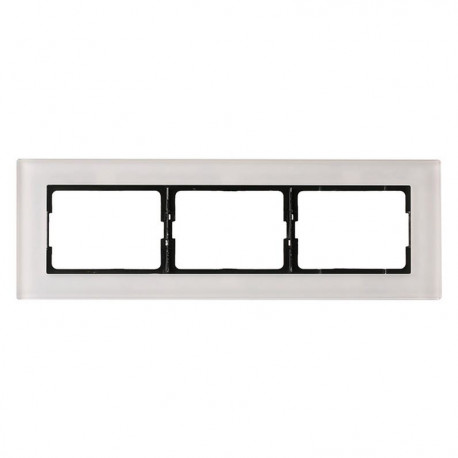 FRAME VILMA XP500 3-GANG GLASS