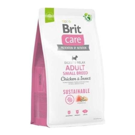 DOG FOOD BRIT CARE ADULT SMALL BREED 1KG