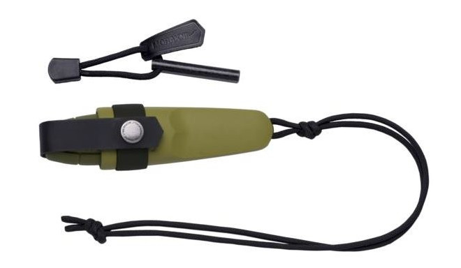 Morakniv Eldris Neck Knife Green, Fire Starter Kit