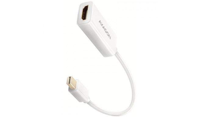 AXAGON RVDM-HI14NW Mini DisplayPort -> HDMI 1.4 adapter 4K/30Hz, white