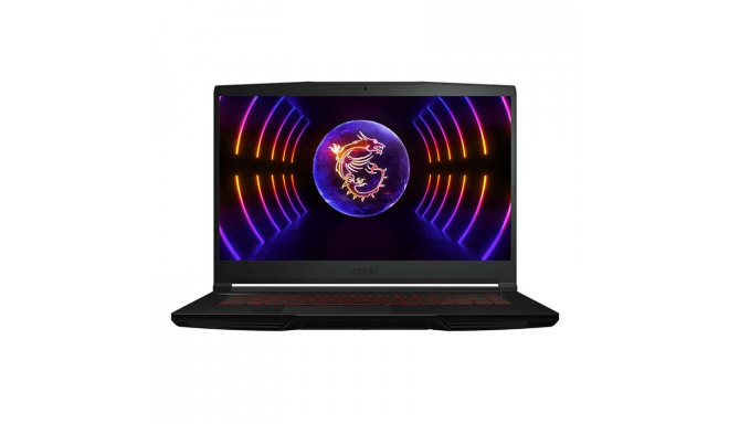 MSI Thin GF63 12U, 15,6'' FHD, 144 Hz, i5, 16 GB, 512 GB, RTX 3050, ENG, must - Sülearvuti