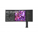 LG 38WQ88C-W - 38.0" | IPS | 3840 x 1600 | 60 Hz | DisplayPort, HDMI, USB-C | HDR | Głośniki 2 x 10 