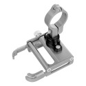 Bike holder for mobile phone GUB G30 Aluminium silver