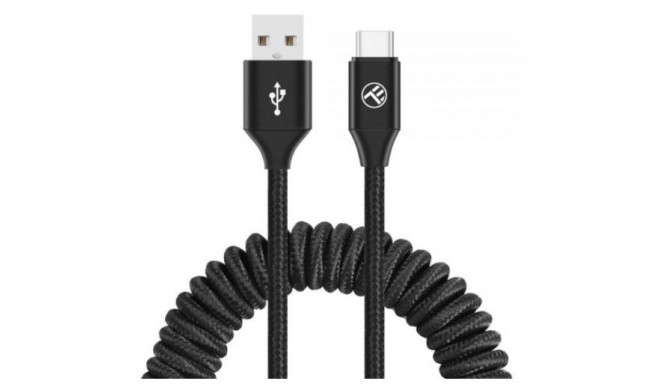 Tellur Data Cable Extendable USB to Type-C 3A 1.8m Black