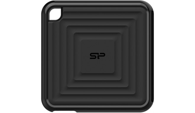 Silicon Power väline SSD 480GB PC60 USB-C, must
