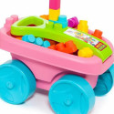 Building Blocks Moltó    20 Pieces Trolley Pink