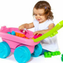 Building Blocks Moltó    20 Pieces Trolley Pink
