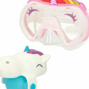 Set of water pistols and diving mask Eolo Unicorn 14,5 x 10 x 6,5 cm (4 Units)