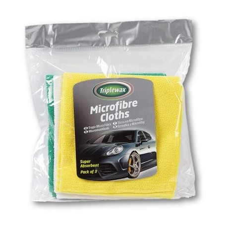 Mikrokiudlapid 3tk 100%pe Triplewax