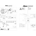 Katuseraam alumiinium LEON 5-ust 12-