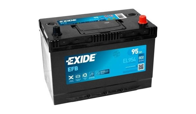 Exide EFB 95Ah 800A 306x173x222-+