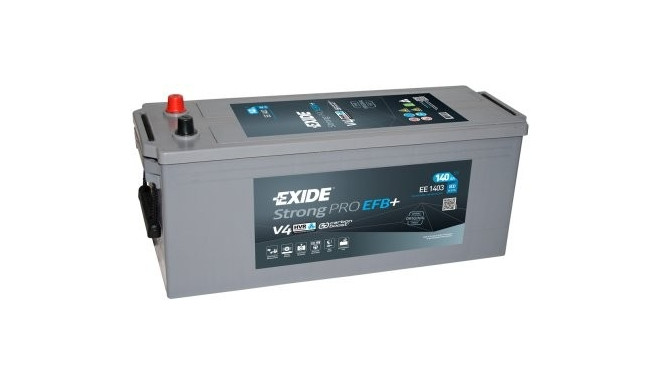 Exide PRO EFB 140Ah760A 513x189x223+-