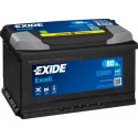 Exide Excell 80Ah 640A 315x175x190-+