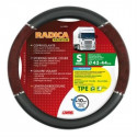 Оплетка руля Radica Ø42-44cm, черная/с имитацией дерева