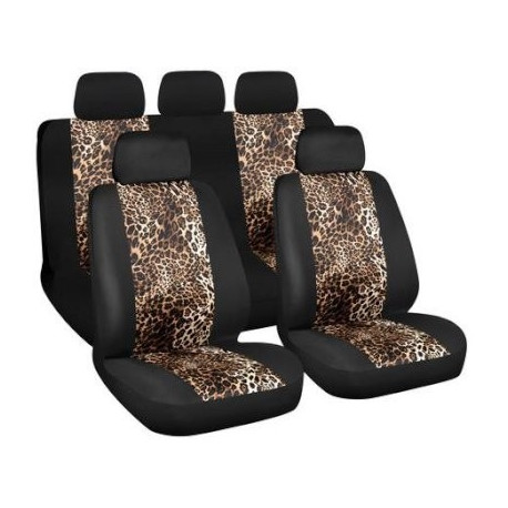 Чехлы на автомобильные сиденья Leopard, черный