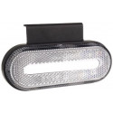 Gabariidituli 10-30V, led, IP67, valge, ovaalne